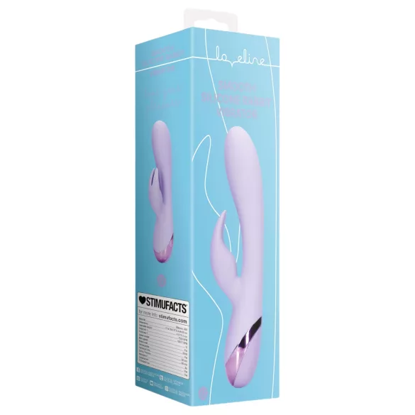 Loveline - Akku Spielhase-Vibrator mit Klitorisarm (Lila)