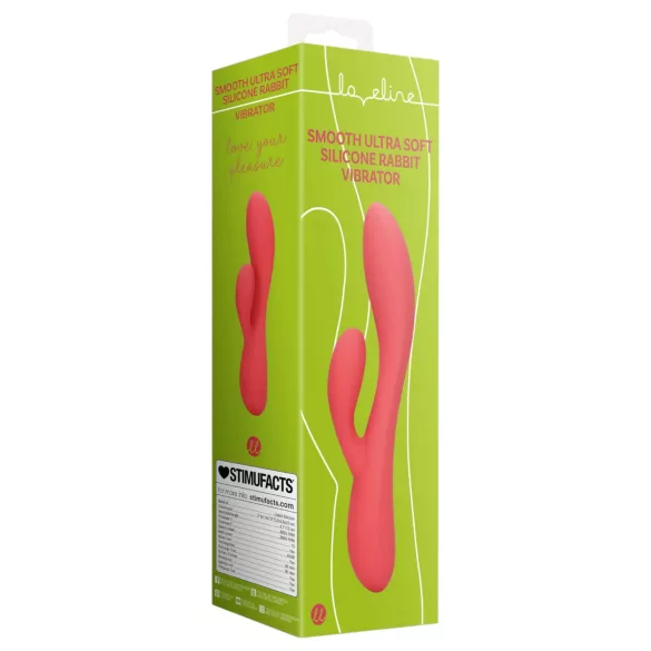 Loveline - Wiederaufladbarer, wasserdichter Vibrator mit Klitorisarm (pink)