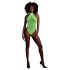 Ouch! - Phosphoreszierender Body mit Riemen (Neon Grün)