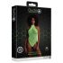 Ouch! - Phosphoreszierender Body mit Riemen (Neon Grün) - XL-4XL
