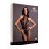 Le Désir - Spitzen-Netz Overall - (Schwarz) - S-XL