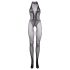 Le Désir - Spitzen-Netz Overall - (Schwarz) - S-XL