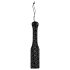 Ouch - Luxus-Peitsche mit Diamantmuster (Schwarz)