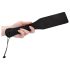Ouch - Luxus-Peitsche mit Diamantmuster (Schwarz)