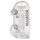 REALROCK - Durchsichtiger, realistischer Dildo - Transparent (19cm)