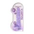 REALROCK - Durchsichtiger Naturgetreuer Dildo - Violett (22 cm)