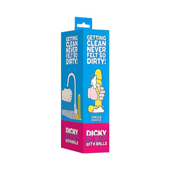 Dicky - Penis-Seife mit Hoden - Vanille (210g)