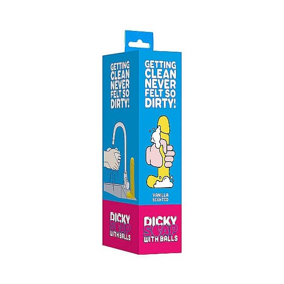 Dicky - Vanille-Seife mit Peniskonformation und Hoden (210g)