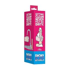 Dicky Cum - Seife mit Penis und Hoden - Natur (250g)