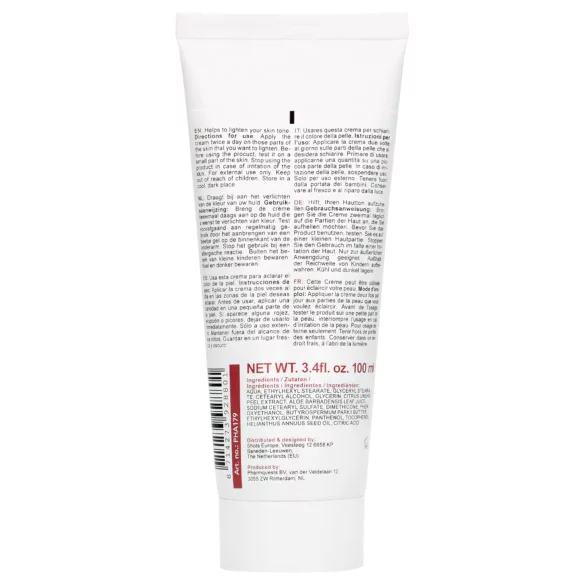 Pharmquests Gene White - hautaufhellende Creme (100 ml)