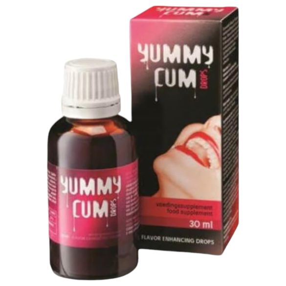 Yummy Cum Drops - Nahrungsergänzungstropfen für Männer (30ml)