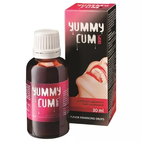 Yummy Cum Drops - Nahrungsergänzungstropfen für Männer (30ml)