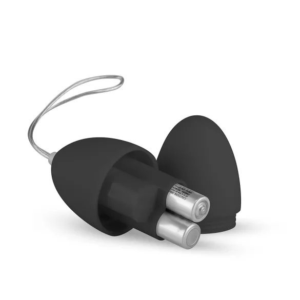 Easytoys - Funkferngesteuertes Vibro-Ei, 7 Modi (schwarz)