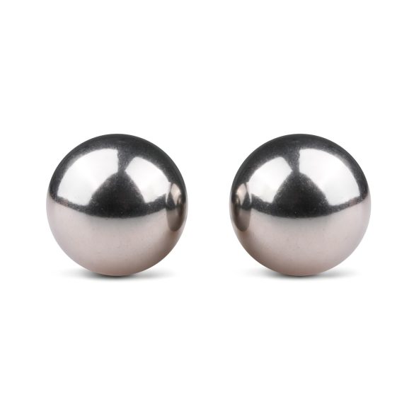 Easytoys Ben Wa - Stahl Geisha Kugel - Silber (19mm)