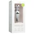 EasyToys Metal Nr. 11 - Analplug in Kegelform mit pinkem Stein (Silber, 3,5 cm)
