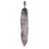 Easytoys Fox NO5 - Metall Anal Plug mit Fuchsschwanz (Silber-Silber)