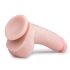 Easytoys - Saugnapf-Dildo mit Hoden (20 cm) - Hautfarben