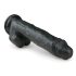 Easytoys - Große Dildo mit Saugnapf und Hoden (26,5 cm) - Schwarz