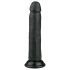 Easytoys - Natürlicher Dildo mit Saugnapf (20,5 cm) - Schwarz