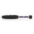 Easytoys Power Vibe - Gedrehter Silikonstab-Vibrator (Schwarz)