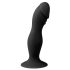 Easytoys - glatter Saugnapf-Dildo (schwarz)