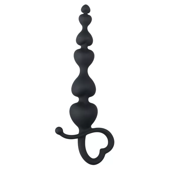 EasyToys - anale Perlen-Dildo (schwarz)