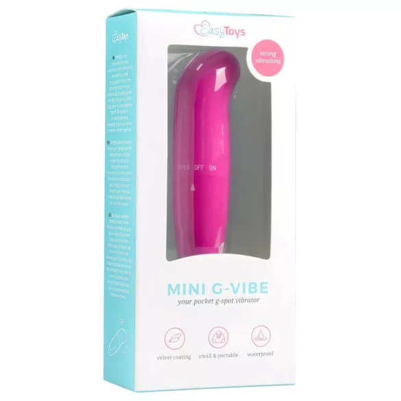 EasyToys Mini G-Vibe - G-Punkt Vibrator (pink)
