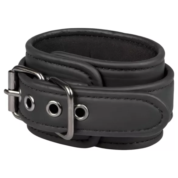Easytoys - Kunstleder-Handschellen (schwarz)
