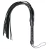 Easytoys Flogger - weiche Kunstlederpeitsche (schwarz)