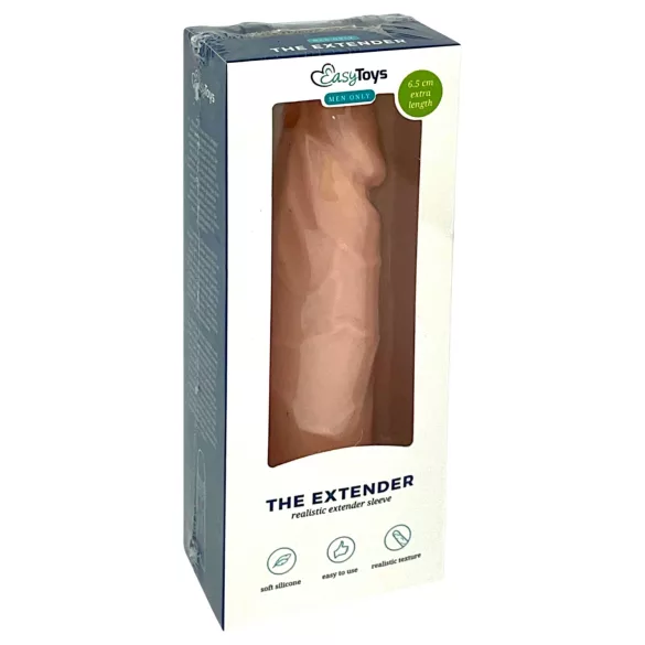 Easytoys - Flesh - Penisverlängerungshülle (natur) - 18 cm