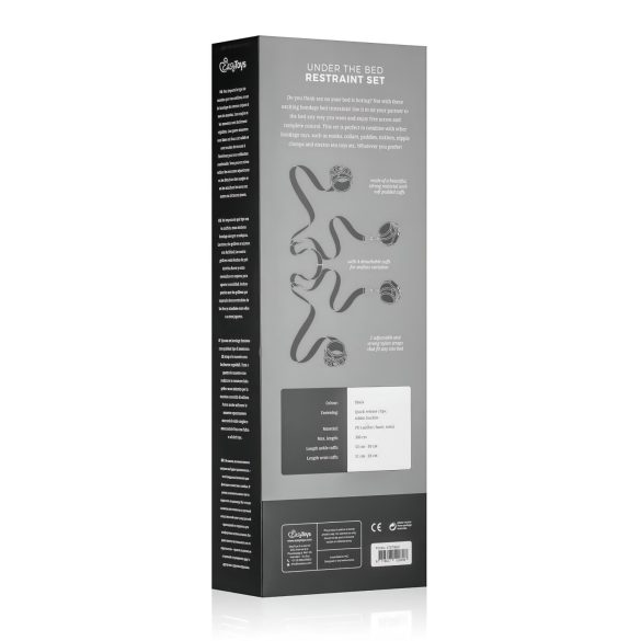 Easytoys - Bettfessel-Set (schwarz)