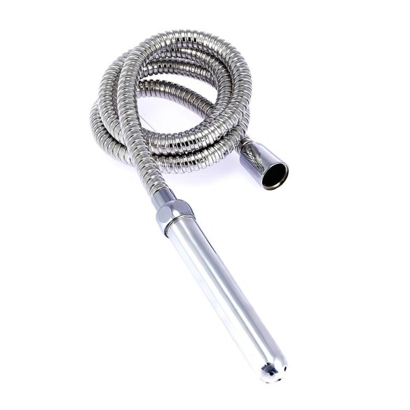 Rimba - Aluminium Intimdusche mit Schlauch (Silber)