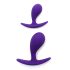 Rimba Copenhagen - Analdildo-Set - Lila (2 Stück)