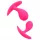 Rimba Copenhagen - Butt Plug Set (Pink, 2 Stück)