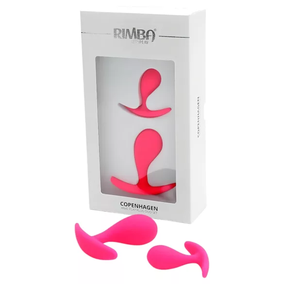 Rimba Copenhagen - Butt Plug Set (Pink, 2 Stück)