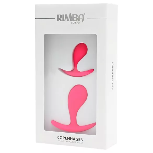 Rimba Copenhagen - Butt Plug Set (Pink, 2 Stück)
