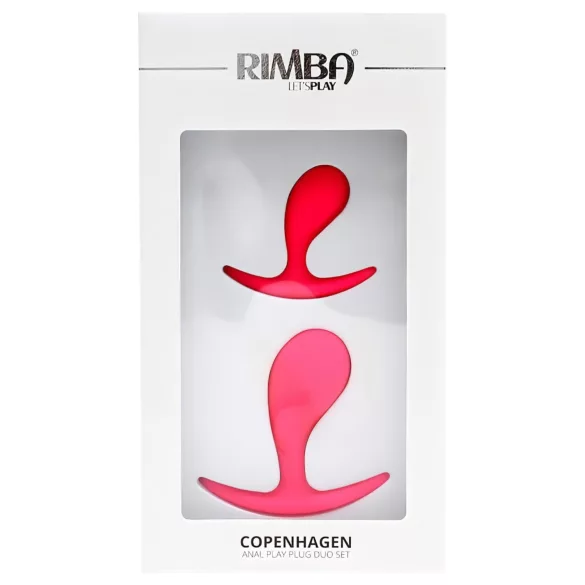 Rimba Copenhagen - Butt Plug Set (Pink, 2 Stück)