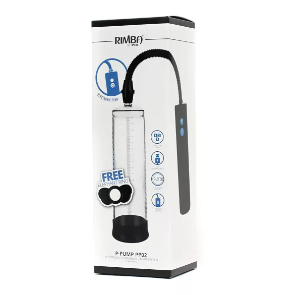 Rimba P-PP02 - automatische Penispumpe (transparent)