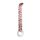 Rimba Sammy - Glas G-Punkt Dildo (transparent-gemustert)