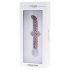 Rimba Sammy - Glas G-Punkt Dildo (transparent-gemustert)