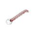 Rimba Sammy - Glas G-Punkt Dildo (transparent-gemustert)