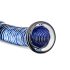 Gildo Glas Nr. 5 - Spiral Dildo (transparent-blau)