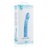 Gildo Glas Nr. 5 - Spiral Dildo (transparent-blau)