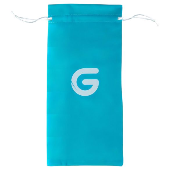 Gildo Glass Nr. 5 - Spiralglasdildo (transparent-blau)