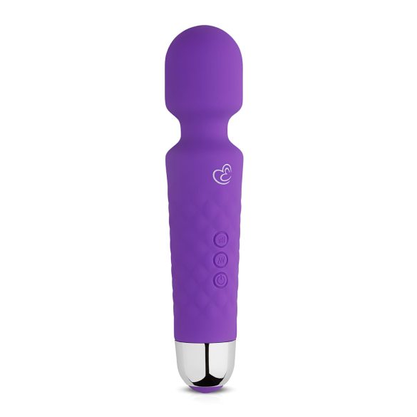 EasyToys Mini Zauberstab - Wiederaufladbarer Massage-Vibrator (Lila)