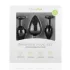 Easytoys Diamond - Analplug-Set (schwarz)