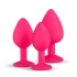 Easytoys Diamond - Analplug-Set (pink)