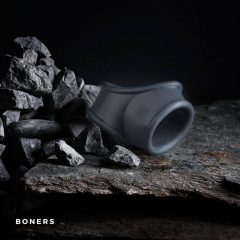 Boners Cocksling - Penisring und Hodenstrecker-Ring (Grau)