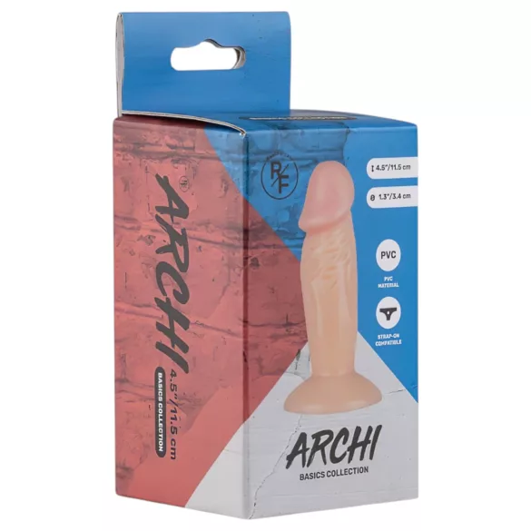 Real Fantasy Archi - naturgetreuer Dildo - 11,5 cm (natur)