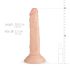 Real Fantasy Blane - naturgetreuer Dildo - 20 cm (hautfarben)